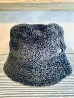 NEW ERA バケットハット ミンクフリース L/XL ブラック