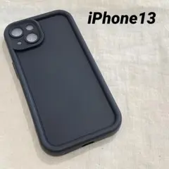 ⭐️新品⭐️ iPhone13 ブラック　シンプル　黒　スマホケース