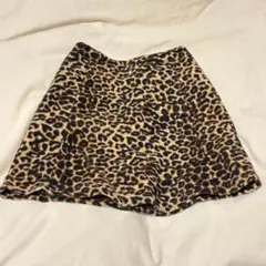 ヒョウ柄ミニスカート Mサイズ