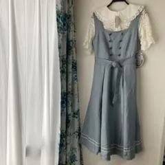 しまむら　くる実 マリンアカデミア ジャンパースカート　青木美沙子　ブラウス