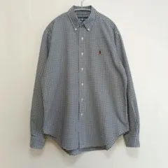 ラルフローレン　B.D　クラッシックフィット　ギンガムチェック　長袖シャツ