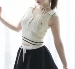 トップス Ami line tops ivory andmary ANDMARY】Ami line tops
