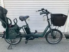 パナソニック最新機種電動アシスト自転車gyuttoアニーズ20インチカーキ 