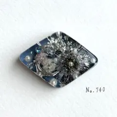 No.2607ハンドメイド ヘアゴム レジン ドライフラワー - メルカリ
