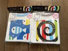 しましまぐるぐるスタイ　2枚セット