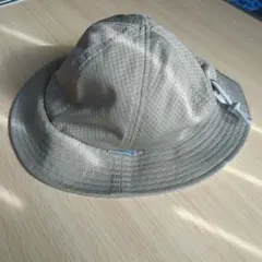 ベージュ メッシュ バケットハット