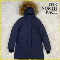 《美品》ザノースフェイス マクマード HYVENT レディース 紺 95 (L)