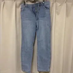 GRL ストレートデニム L ライトブルー