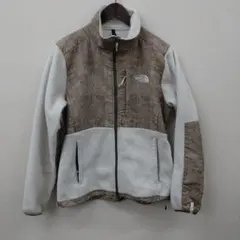 (12) The North Face フリースジャケット ベージュ/ホワイト