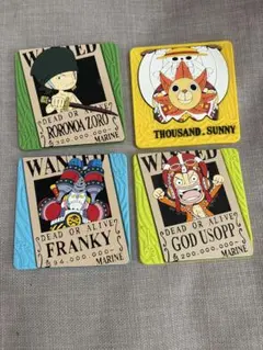 ONEPIECE非売品コースターセットおまけ付き - メルカリ