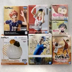 ハイキュー!! 日向翔陽　孤爪研磨　黒尾鉄朗　木兎光太郎　山口忠　フィギュア