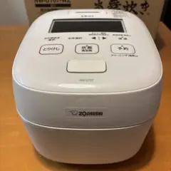 象印 炊飯器 炎舞炊き 4合 ホワイト