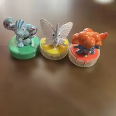 ポケモンスタンプ　ミニフィギュア スタンプ3体セット