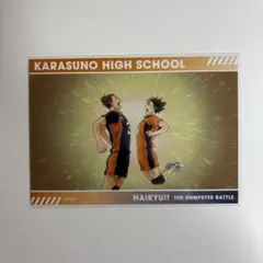 ハイキュー!! スナップカード 東峰 西谷