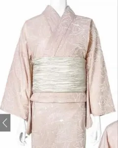 【完売品】　GRL 線画花柄浴衣セット[gi1403] の浴衣単品　ピンク　単品