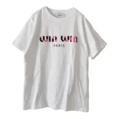 MICALLE MICALLE Account ロゴ 半袖Tシャツ 白のサムネイル