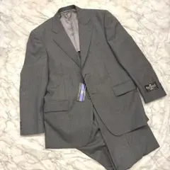 ◆新品未使用◆ スーツ Super100’s グレー　セットアップスーツ