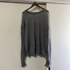 ローリーズファーム　薄手のニット　グレー