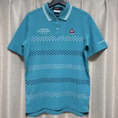 ルコック ゴルフ　半袖　ポロシャツ サイズL
