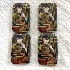 カグラバチ 蒔絵風スクエア缶バッジ 伯理 - メルカリ