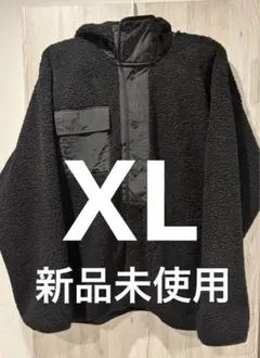 GU ENGINEERED GARMENTSボアフリーススナップパーカ　XL