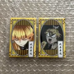 鬼滅の刃 我妻善逸 スクエアCANバッジ 缶バッジ