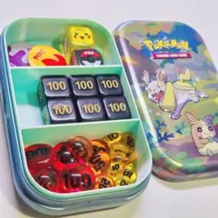ポケモン　ダメ缶ケース　仕切り　海外tin缶用