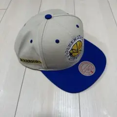 ★美品★ Mitchell&Ness ゴールデンステート　ウォリアーズ　キャップのサムネイル