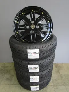 送料込み☆RX2(ブラポリ)+セイバーリング165/55R15☆タント 軽自動車 