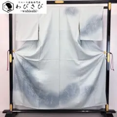 逸品◯しつけ付未使用！極上◇単衣◎豪華ぼかし染め訪問着160cm◎正絹 