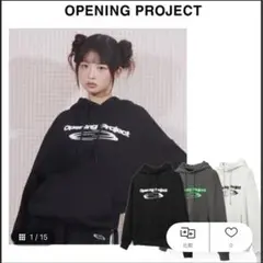IVE レイ着用　Opening Project パーカー　WM