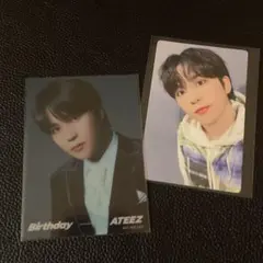 ATEEZ JAPAN 4TH SINGLE Birthday トレカ　ジョンホ