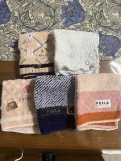 FURLA ランバン tocca タオルハンカチ５枚セット