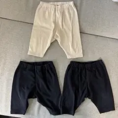 UNIQLO ベビー リラックスフィットレギンス 7分丈 メッシュ 80センチ