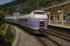 未使用・全車両室内灯付き! MICROACE 485系 上沼垂色 9両セット