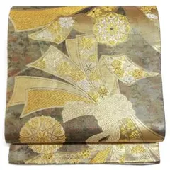 専用 V8618 ●高級 正絹 唐織 六通 袋帯