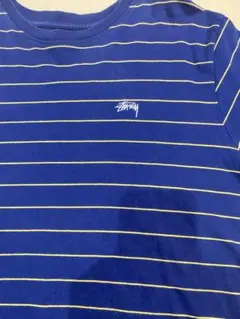 stussyのブルーTシャツ