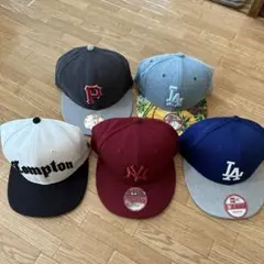 Newera 9Fifty cap 5個セット