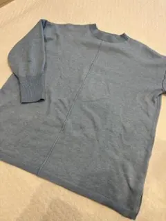 chocol raffine robe 水色 ニットセーター