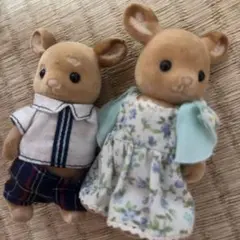 新品 昭和レトロ My Little Ann のうさぎのぬいぐるみ 4匹セット