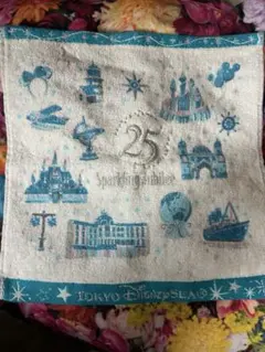 ディズニーシー 25周年 ハンカチ