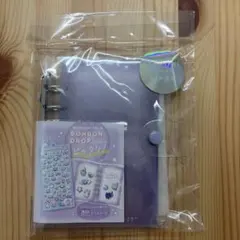 クーリア　とうめいシールバインダー パープル