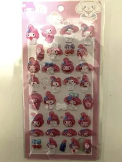 キャラクターシールセット 立体デザイン