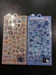 オリジナルボンボンドロップシール正規品　よるねこ、はむはむ