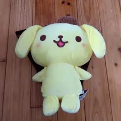 ポムポムプリンバックパック型ぬいぐるみ
