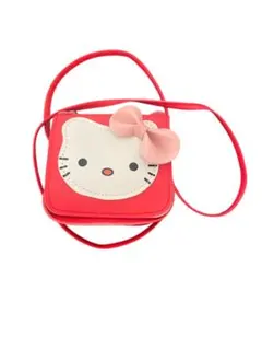 ハローキティ風 小さなショルダーバッグ 赤