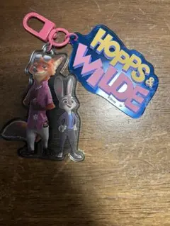 ズートピア　ニック　ジュディ　キーホルダー