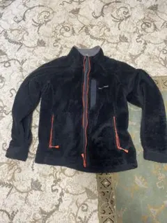 モンベル　ジャンパー　160cm クリマエア　フリース　ブラック