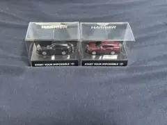 トヨタ ハリアー　プルバック　ミニカー　LEDライト キーホルダー　2個セットのサムネイル