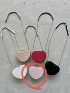 リリアンカラット　ノベルティ　ハート型チェーンショルダーバッグ